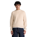 Cotton Blend Raglan Sleeve Crewneck Sweater