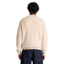 Cotton Blend Raglan Sleeve Crewneck Sweater