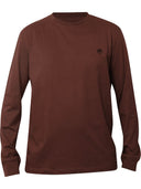 Dunstan River Tree Embroidered Ls Tee (Slim)