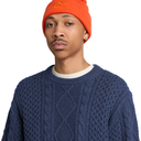 Phillips Brook Cable Cotton Blend Crew Neck Sweater