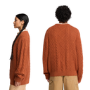 Phillips Brook Cable Cotton Blend Crew Neck Sweater