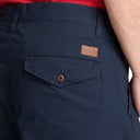 Claremont Poplin One Pleated Chino Pant