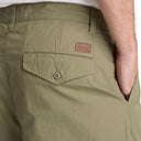 Claremont Poplin One Pleated Chino Pant