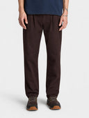Peached Heavy Twill Pleated Pants