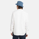 LS Mill River Linen Korean Collar Shirt Slim