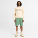 Established 1973 Embroidered Logo Crew Neck Sweatshirt
