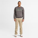 Established 1973 Embroidered Logo Crew Neck Sweatshirt