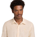 Mill Brook Linen Striped Shirt (Regular Fit)