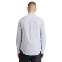 Ls Seersucker Striped Shirt (Regular)