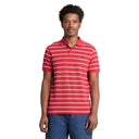 Millers River 4 Rows Stripes Short Sleeve Polo