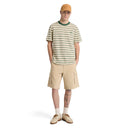 4 Rows Striped Short Sleeve Tee