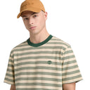 4 Rows Striped Short Sleeve Tee