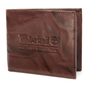 Washed Leather Billfold Wallet