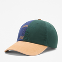Split Logo Canvas Baseball Cap