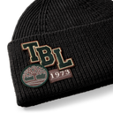 Layered Patch Beanie