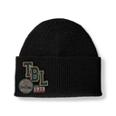 Layered Patch Beanie