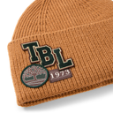 Layered Patch Beanie