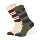 1 Pack Multi Stripe Crew