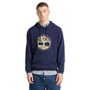 Tree Logo Lake House Graphic Hoodie