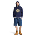 Tree Logo Lake House Graphic Hoodie