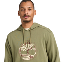 Tree Logo Lake House Graphic Hoodie