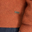Cotton Blend Raglan Sleeve Crewneck Sweater