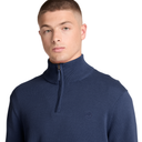 Williams River Cotton 1/4 Zip Sweater